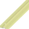 alfer Rampen-Profil 1 m, 38 x 4.2 mm Aluminium eloxiert messing