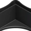alfer Regalfuß 23.5 mm 23.5 mm PVC (Kunststoff) glatt schwarz