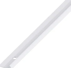 alfer Rund-Abschluss-Profil 1 m, 20.5 x 3 mm Aluminium eloxiert silber