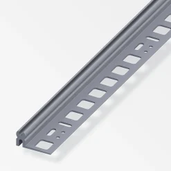 alfer Träger-Profil 1 m, 13.5 x 30 mm PVC (Kunststoff) glatt grau