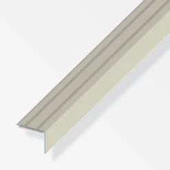 Alfer Winkel-Abschluss-Profil 1 m, 25 x 8 mm Aluminium eloxiert titan