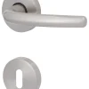 Alpertec BB-Rosettengarnitur Marina Messing silber rund