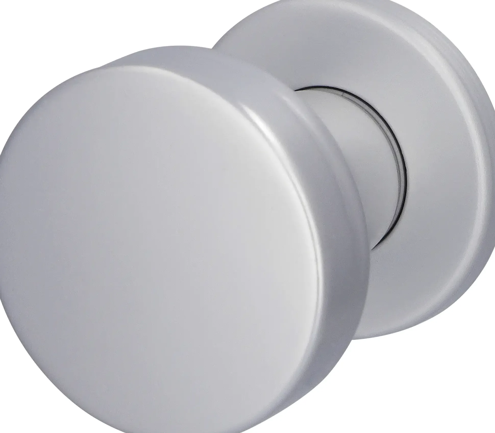 Alpertec Knopf Ø 5,0 Aluminium F1 silber