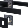 Alpertec Rosettengarnitur Nazan BB Edelstahl schwarz matt 5 x 5 cm