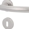 Alpertec Rosettengarnitur Brookline BB Edelstahl satiniert Ø 5,2 cm