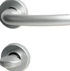 Alpertec Rosettengarnitur Marcy-Rosette BB Alu F1 Ø 5,2 cm mit Riegelverschluss