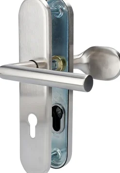 Alpertec Schutzbeschlag Security Moskau Drücker/Knopf 92 mm Kernziehschutz