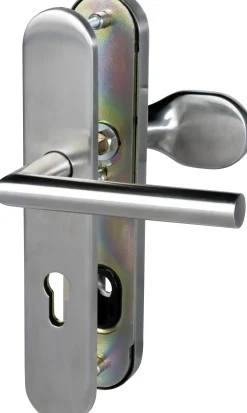 Alpertec Schutzbeschlag Security Moskau Drücker/Knopf 92 mm