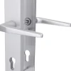 Alpertec Schutzbeschlag Tira Drücker/Drücker Aluminium silber 72 mm