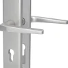 Alpertec Schutzbeschlag Tira Drücker/Drücker Aluminium silber 92 mm