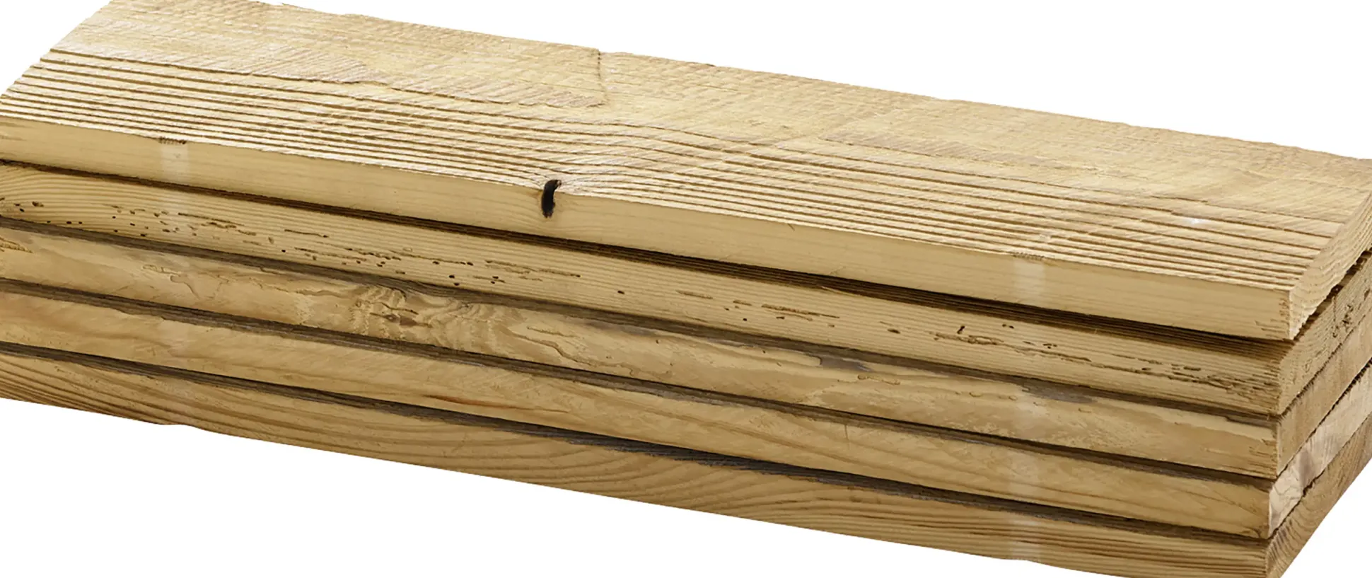 Altholzbretter Fichte/Tanne/Kiefer Breite 13-16 cm x Länge 50 cm, 5 Stk.