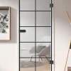Ambiente Glastür Black Loft DIN rechts Dekor S 76/20 Klarglas