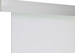 Ambiente Schienen-Set Aluminium für Glasschiebetür, Ideal