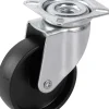 Apparate-Lenkrolle 75 x 24 mm Tragkr. 60 kg