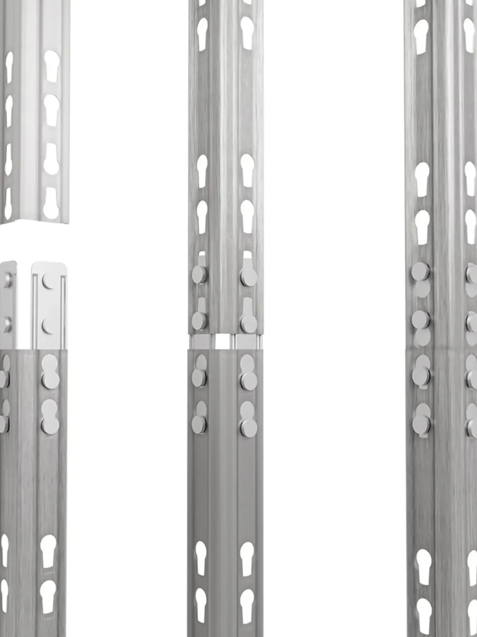 Ar Shelving Regal Rivet Allroad Kunststoff 180 x 50 cm 4 Böden 400 kg