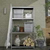 Ar Shelving Regal Rivet Allroad Kunststoff 180 x 100 cm 4 Böden 400 kg