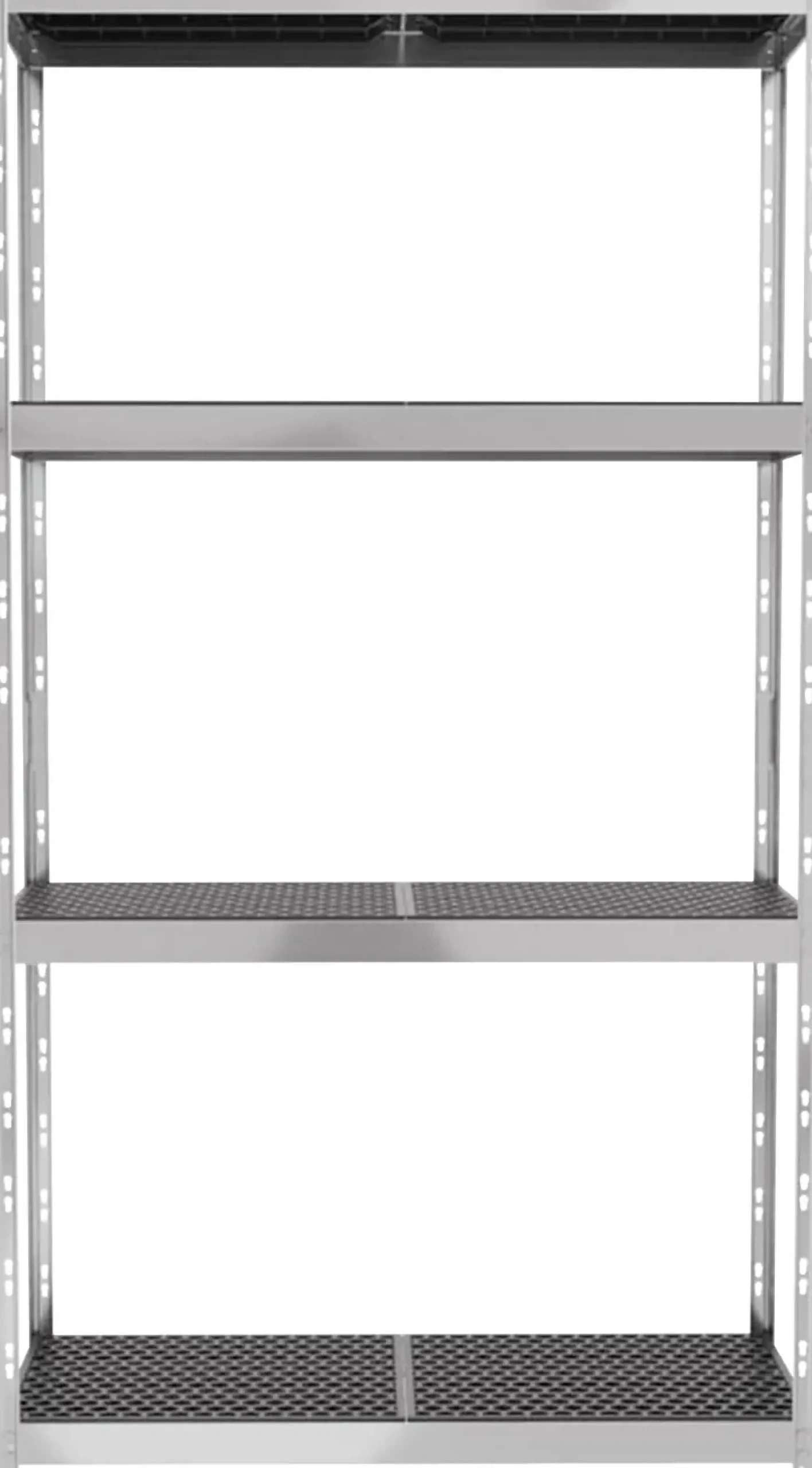 Ar Shelving Regal Rivet Allroad Kunststoff 180 x 100 cm 4 Böden 400 kg