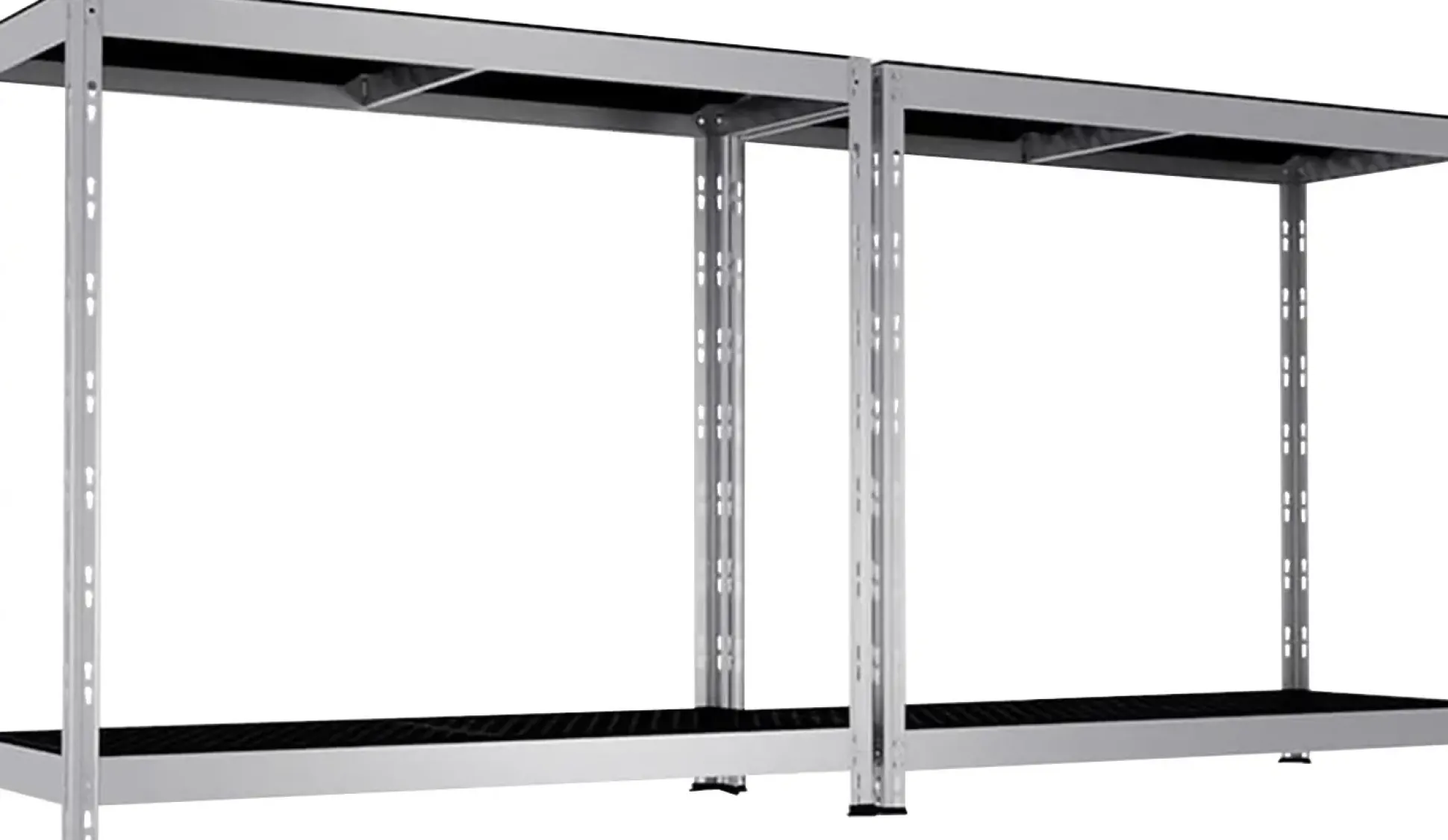 Ar Shelving Regal Rivet Allroad Kunststoff 180 x 100 cm 4 Böden 400 kg