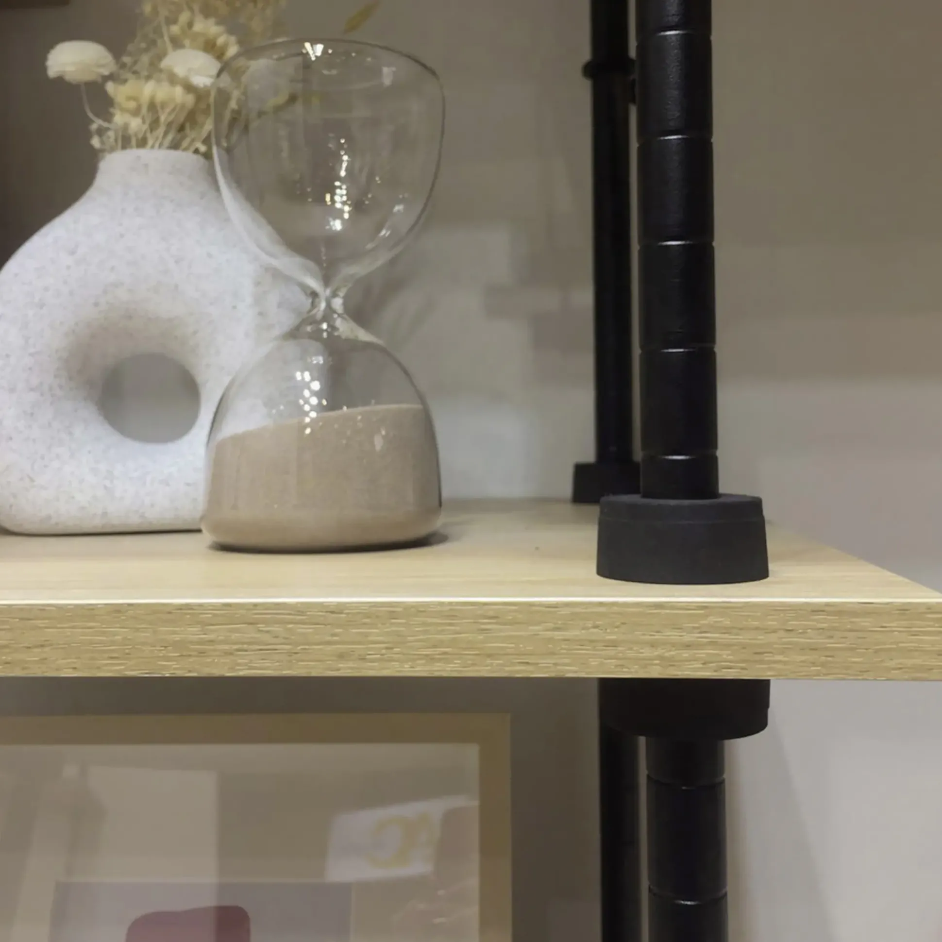 Ar Shelving Schreibtisch-Set mit Regalböden Ar Deco Nebraska 185 x 85 cm