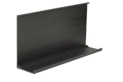 Befestigung für Rohrsockelleiste 200 mm schwarz
