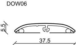 Übergangsprofil 90 cm, 37,5 mm