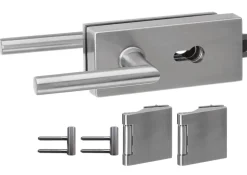 Beschlag-Set Angolare Edelstahl für Glas-Drehtür