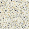 Bodenbelag Vinyl 2 m Allover gelb/blau