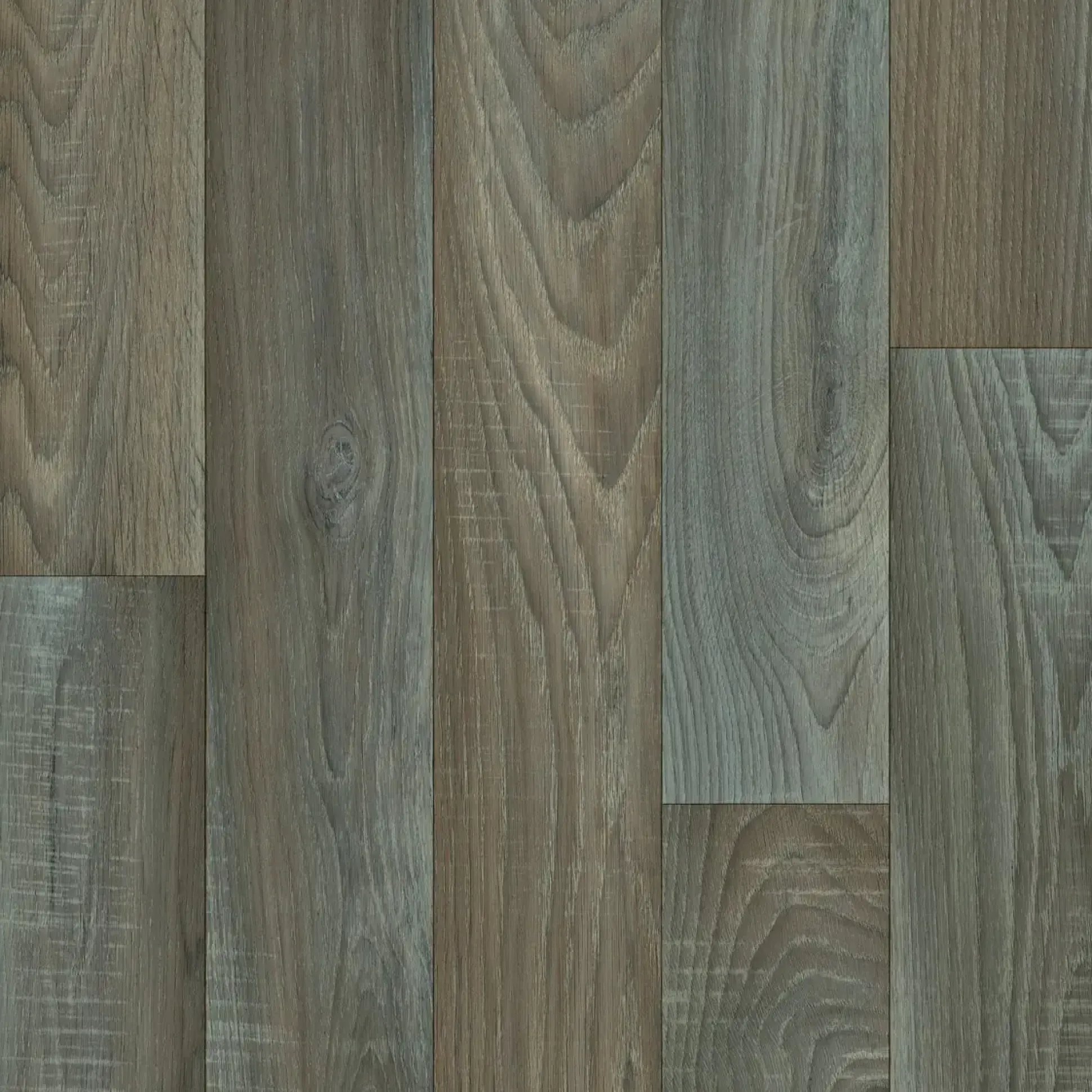 Bodenbelag Vinyl 4 m BaseTex Holzdielenoptik grau