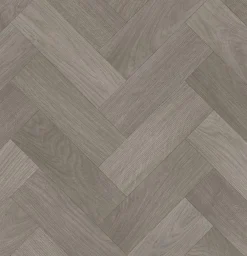 Bodenbelag Vinyl 3 m Fischgrätparkettoptik