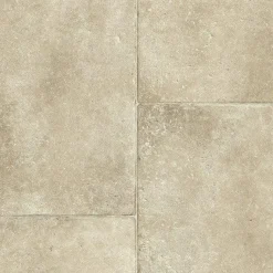 Bodenbelag Vinyl 4 m Fliesenoptik beige/grau