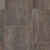 Bodenbelag Vinyl 4 m Fliesenoptik anthrazit