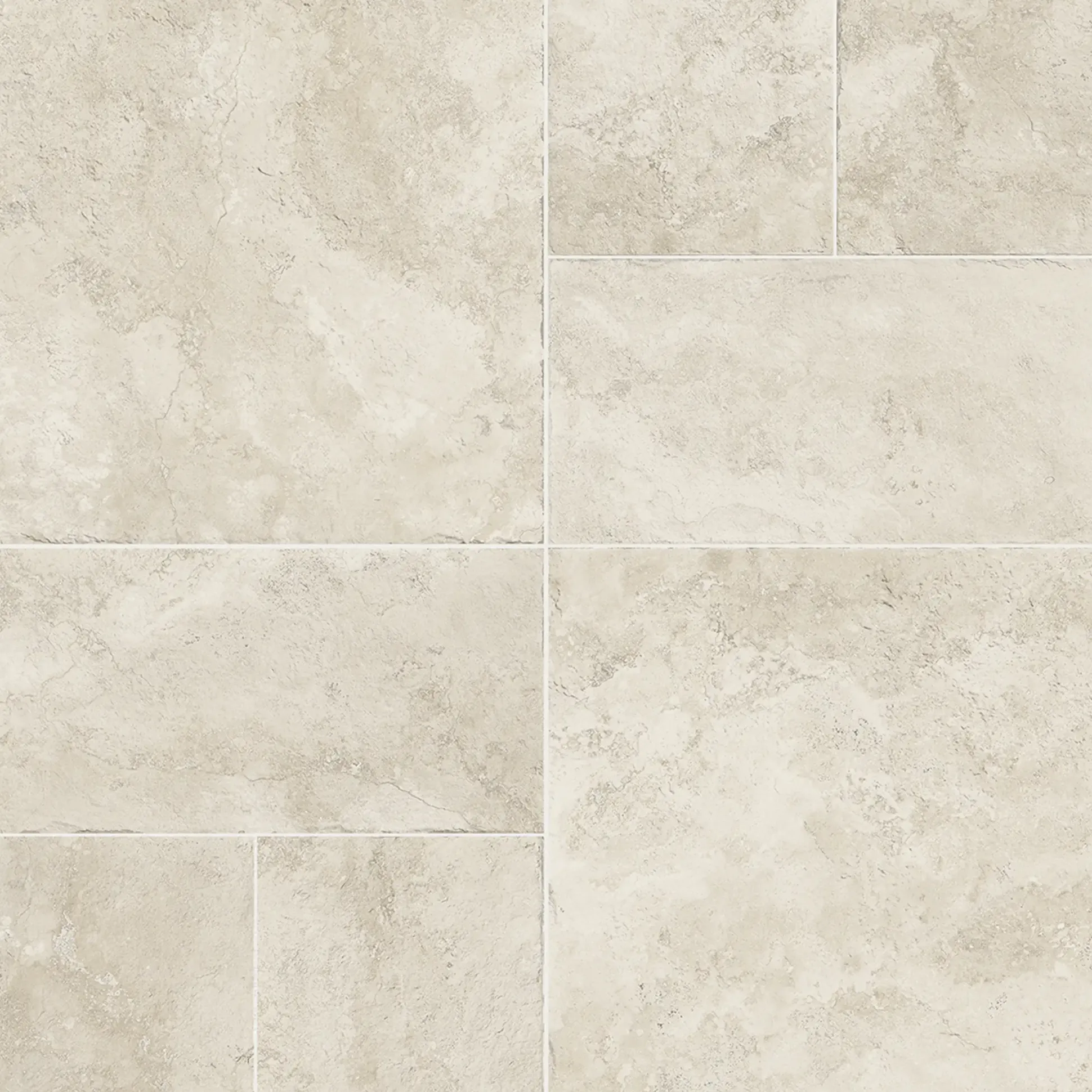 Bodenfliese Feinsteinzeug Romana verschiedene Formate crema