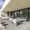 Bodenfliese Feinsteinzeug Roccia 31 x 62 cm grey
