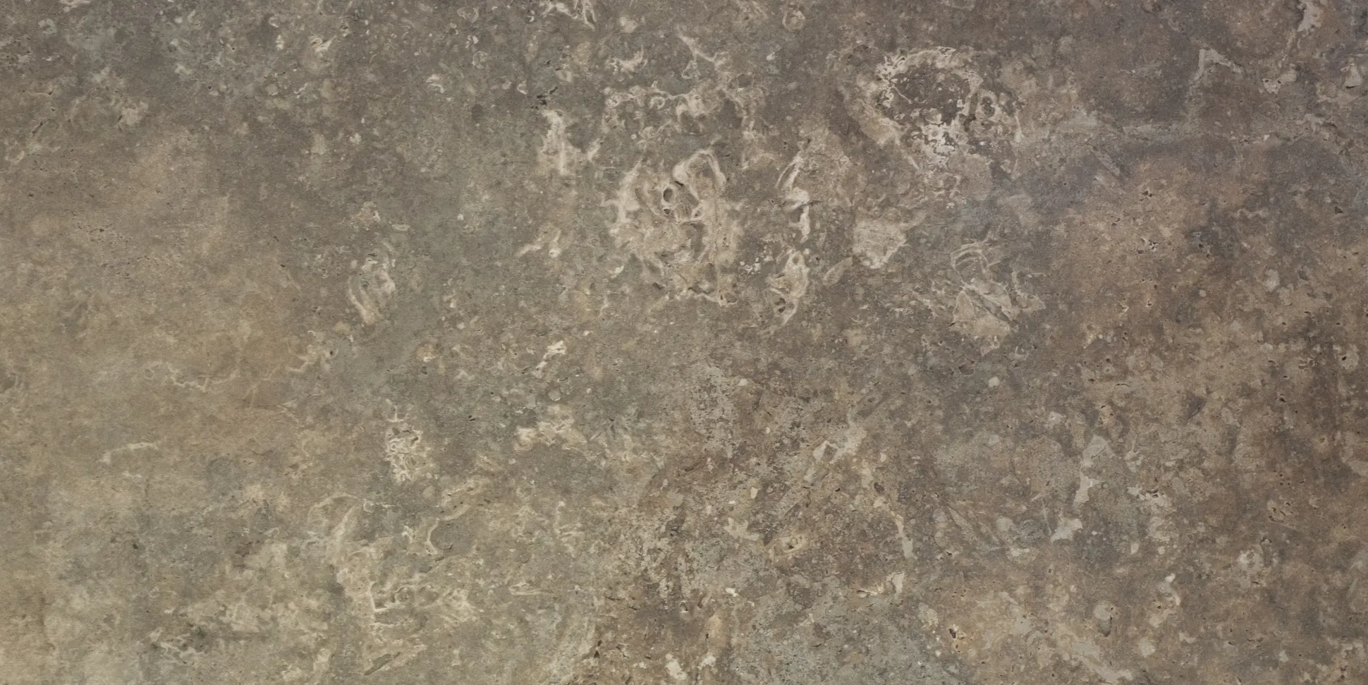 Bodenfliese Feinsteinzeug Travertino 60 x 120 cm cafe