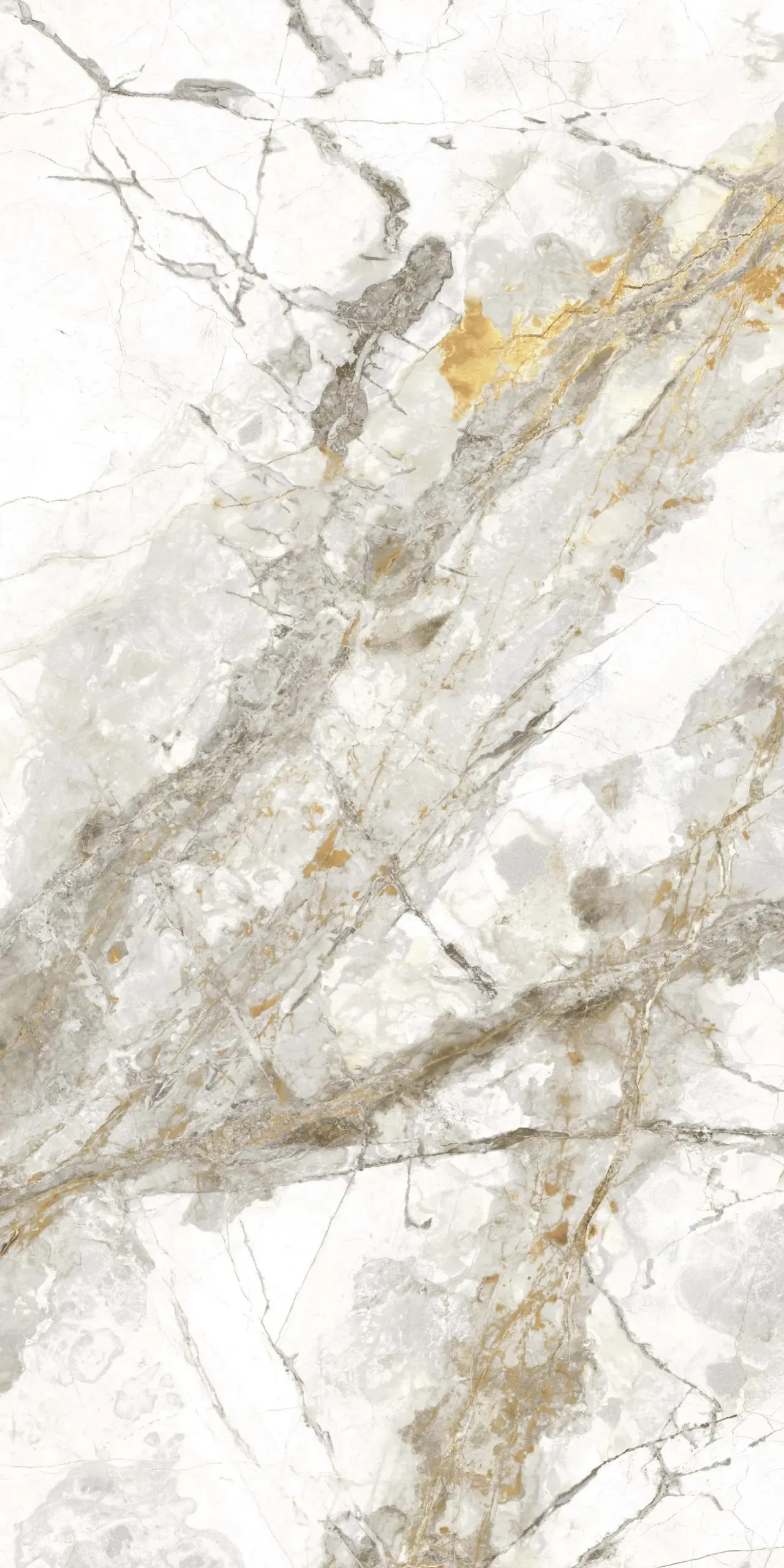 Bodenfliese Feinsteinzeug Caldera 30 x 60 cm gold