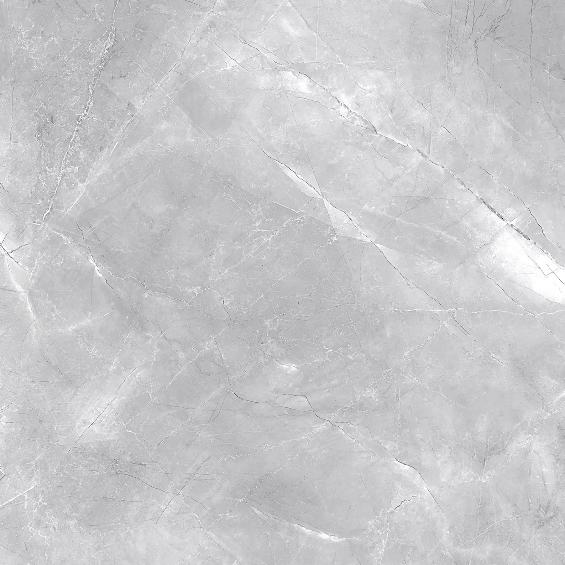 Bodenfliese Feinsteinzeug Messina 60 x 60 cm grau