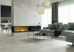 Bodenfliese Feinsteinzeug Modern Concrete 60 x 60 cm ivory