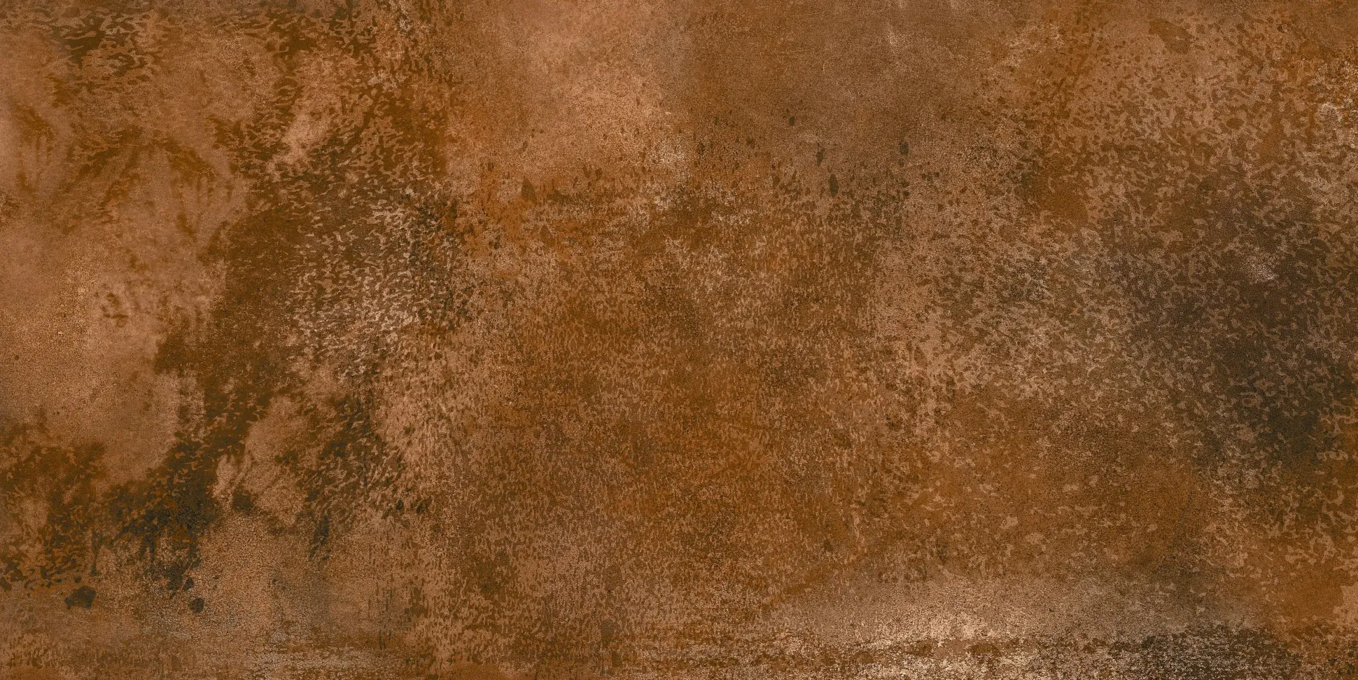 Bodenfliese Feinsteinzeug Copper 60 x 120 cm corten