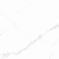 Bodenfliese Feinsteinzeug Statuario Luminsoa 60 x 60 cm weiß/grau