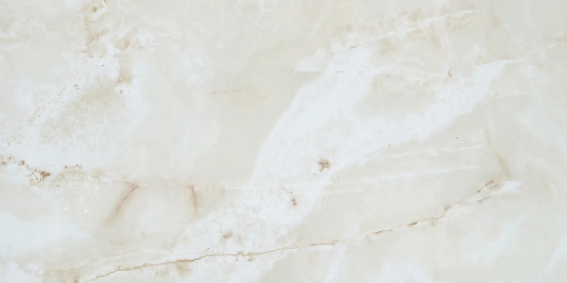 Bodenfliese Feinsteinzeug Opium 60 x 120 cm Creme poliert