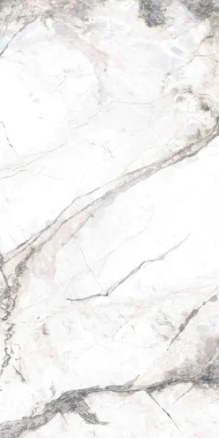 Bodenfliese Feinsteinzeug Caldera 60 x 120 cm silver