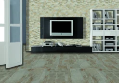 Bodenfliese Feinsteinzeug Ruggine 31 x 62 cm grigio