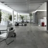 Bodenfliese Feinsteinzeug Daifor 30 x 120 cm anthrazit