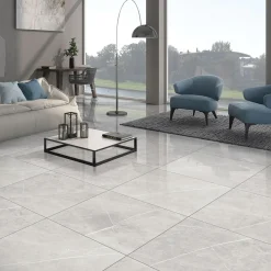 Bodenfliese Feinsteinzeug Ciana 60 x 60 cm grey