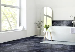 Bodenfliese Feinsteinzeug Ocean pol rek 60x60 cm blue