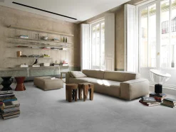 Bodenfliese Feinsteinzeug Hometec Beton 60 x 60 cm anthrazit