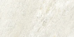 Bodenfliese Feinsteinzeug Vesuv 30,5 x 61 cm weiß
