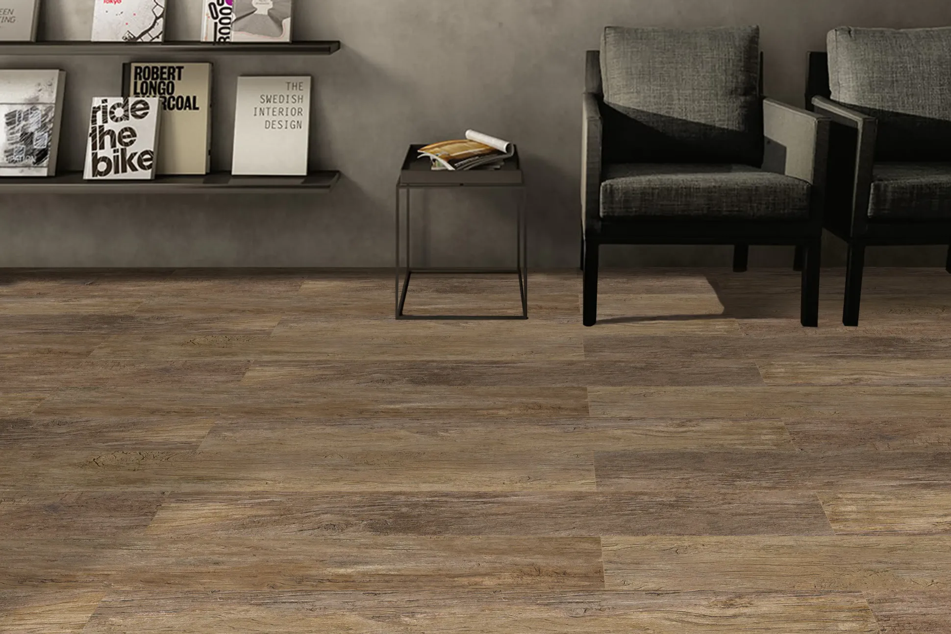 Bodenfliese Feinsteinzeug 2.0 Corteccia 20 x 120 cm noce
