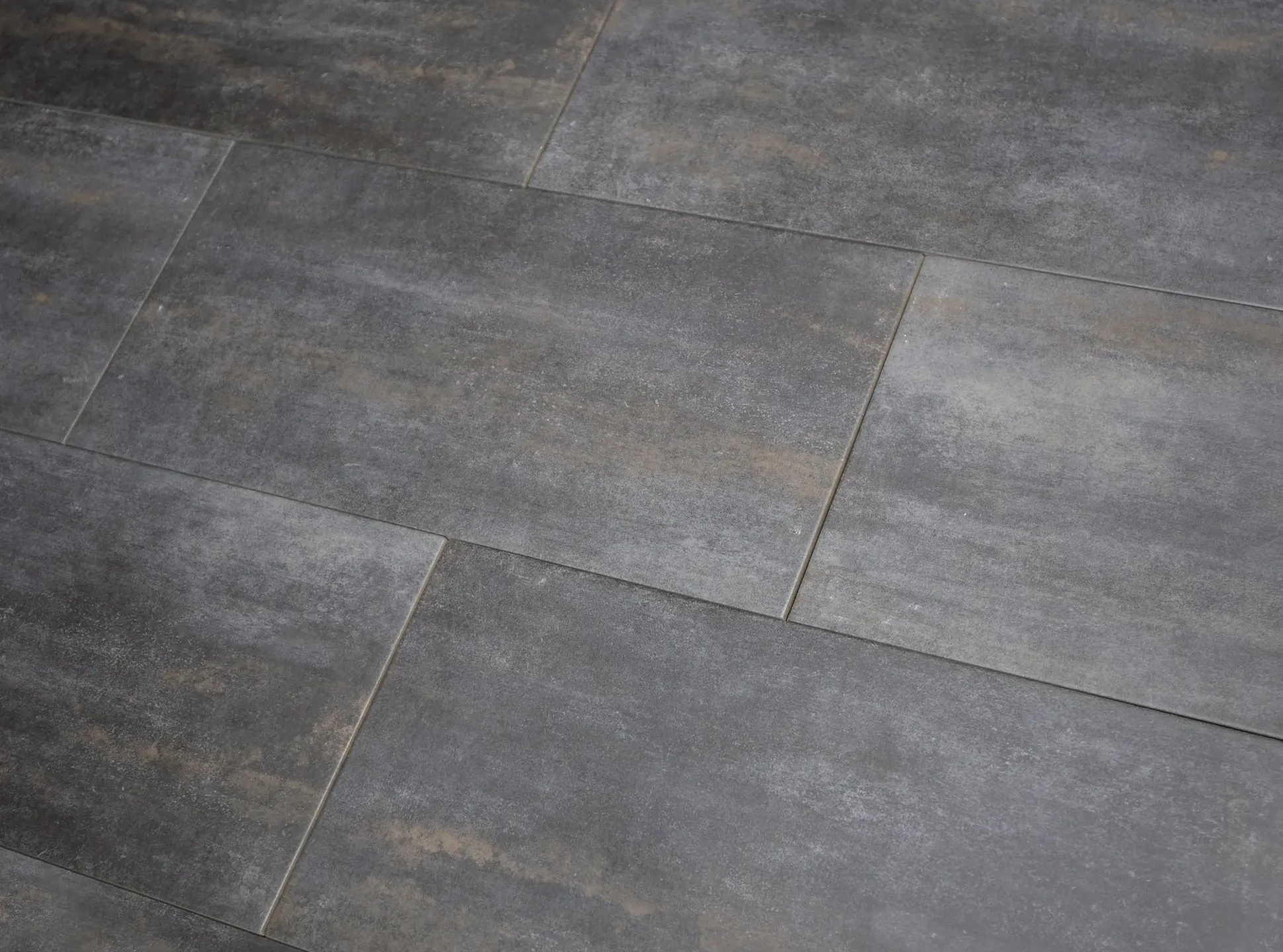 Bodenfliese Feinsteinzeug Allora Due Nero 30 x 60 cm anthrazit