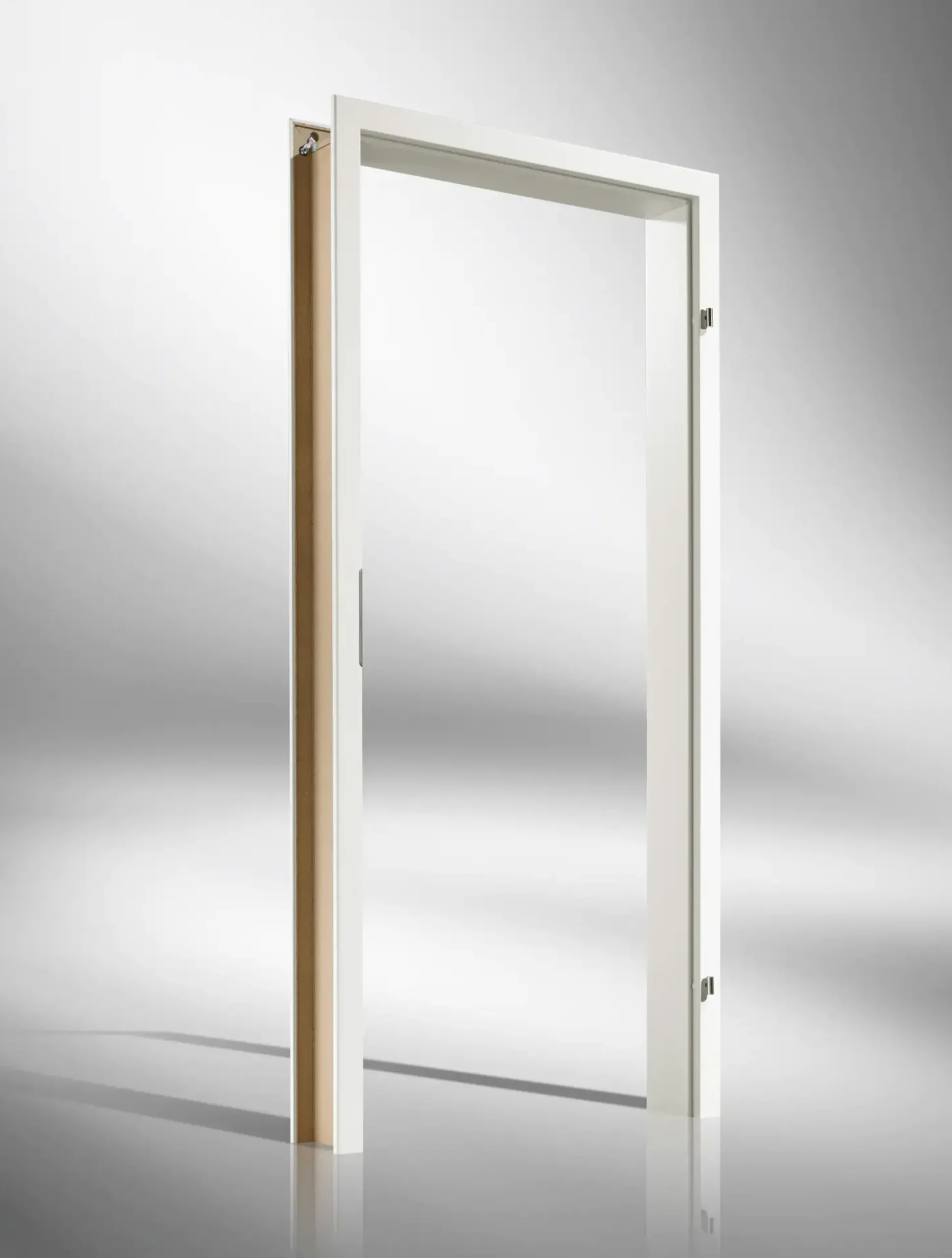 Borne Schallschutzzarge CPL weiß 86 cm rechts